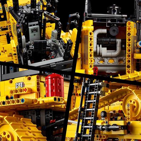 LEGO Technic 42131 Bulldozer Cat® D11 Controllato Da App, Set per Adulti, Telecomandata, Veicoli da Cantiere - 5