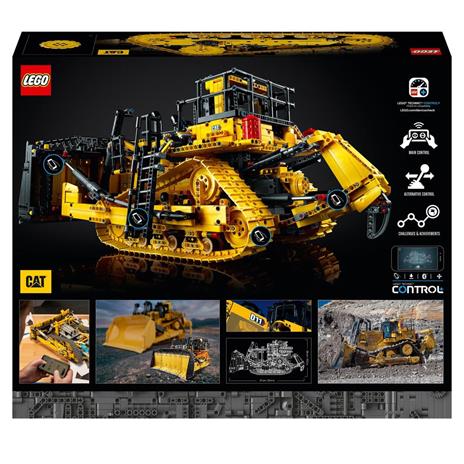 LEGO Technic 42131 Bulldozer Cat® D11 Controllato Da App, Set per Adulti, Telecomandata, Veicoli da Cantiere - 8