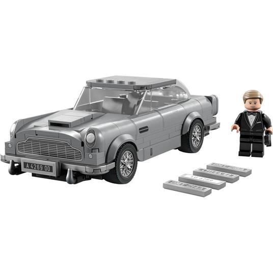 LEGO Speed Champions 76911 007 Aston Martin DB5, Modellino Auto Giocattolo con Minifigure James Bond del Film No Time To Die - 7