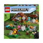 LEGO Minecraft 21190 Il Villaggio Abbandonato, Set di Costruzioni, Accampamento per Cacciatore di Zombie con Accessori