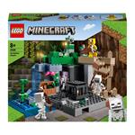 LEGO Minecraft 21189 Le Segrete dello Scheletro, Set di Costruzioni con Personaggi e Balestra Giocattolo, Giochi per Bambini