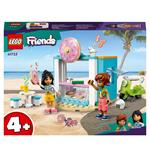 LEGO Friends 41723 Negozio di Ciambelle, Giochi per Bambini 4+ Anni con Mini Bamboline Liann e Leo e Scooter, Idea Regalo
