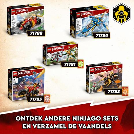 LEGO NINJAGO 71782 Drago di Terra di Cole - EVOLUTION, Drago Giocattolo per Bambini con Scorpione da Battaglia e 2 Minifigure - 10