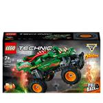 LEGO Technic 42149 Monster Jam Dragon, Set 2 in 1 con Pull-Back, Auto Offroad Monster Truck e Macchina Giocattolo Buggy