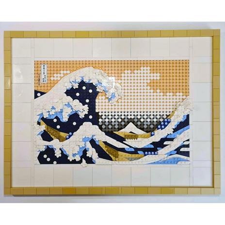 LEGO 31208 Art Hokusai - La Grande Onda, Set Fai Da Te, Hobby Creativi per Adulti, Quadri Soggiorno Giapponesi - 3