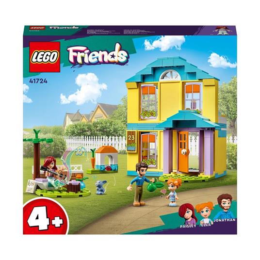 Lego friends 41724 la casa di paisley, casa delle bambole con accessori,  giochi per bambina e bambino 4+ anni, idea regalo - Toys Center