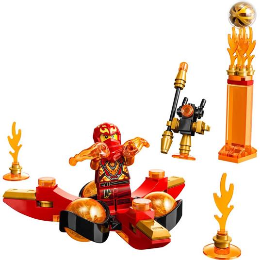 LEGO NINJAGO 71777 Salto Mortale Spinjitzu del Drago di Kai Trottola Giocattolo da Collezione Regalo per Bambini 6+ Anni - 7