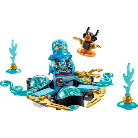 LEGO NINJAGO 71778 Drift del Potere del Drago Spinjitzu di Nya Trottola Giocattolo da Collezione Idea Regalo Bambini 6+ Anni - 7