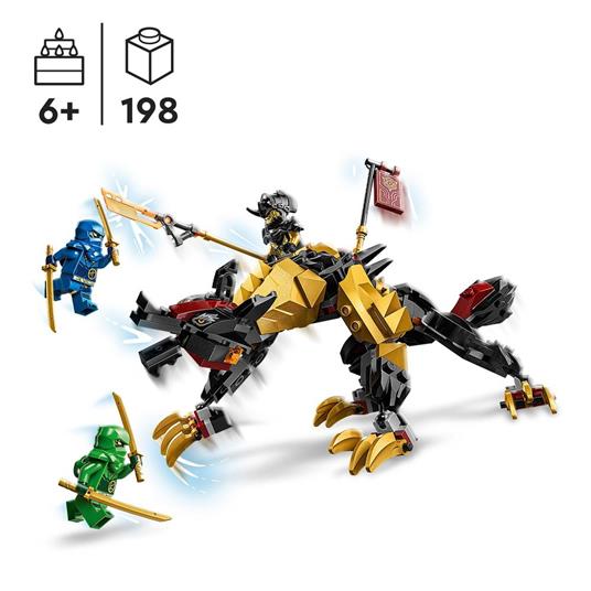 LEGO NINJAGO 71790 Cavaliere del Drago Cacciatore Imperium, Mostro Giocattolo con 3 Minifigure, Giochi per Bambini 6+ Anni - 3