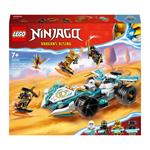 LEGO NINJAGO 71791 Auto da Corsa Spinjitzu Dragon Power di Zane, Macchina Giocattolo con Funzione di Rotazione per Bambini 7+