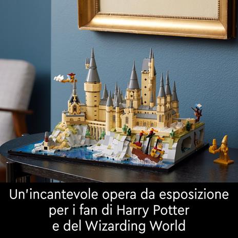LEGO Harry Potter 76419 Castello e Parco di Hogwarts, Grande Set con Torre dell'Astronomia, Sala Grande e Camera dei Segreti - 6