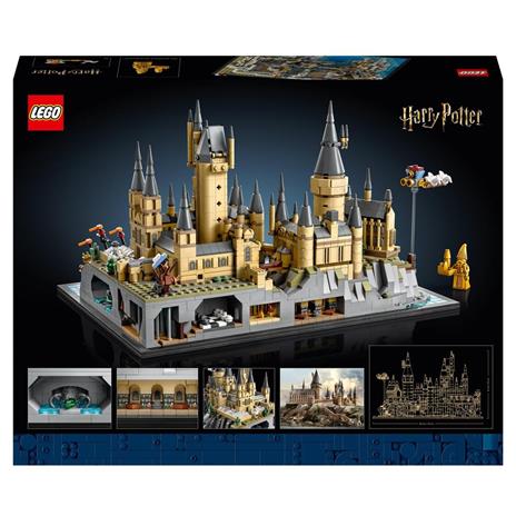 LEGO Harry Potter 76419 Castello e Parco di Hogwarts, Grande Set con Torre dell'Astronomia, Sala Grande e Camera dei Segreti - 8