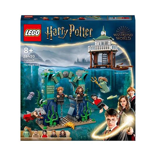 LEGO Harry Potter 76420 Torneo dei Tremaghi: il Lago Nero, Giochi per  Bambini e Bambine con Barca Giocattolo e 5 Minifigure - LEGO - Harry Potter  - Edifici e architettura - Giocattoli