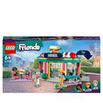 LEGO Friends 41728 Ristorante nel Centro di Heartlake City, Giochi per Bambini 6+ Anni, Mini Bamboline Liann, Aliya e Charli