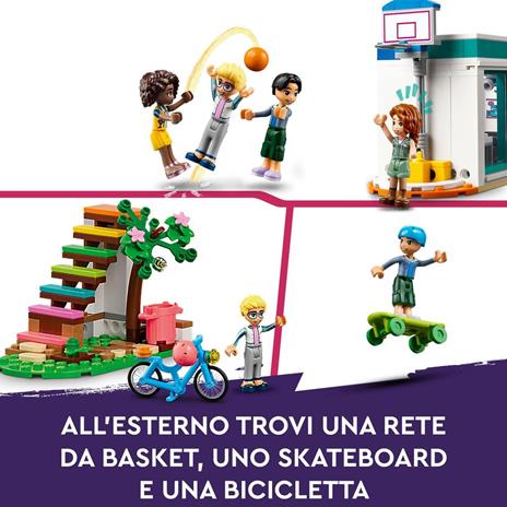 LEGO Friends 41731 La Scuola Internazionale di Heartlake City, Giochi per Bambine e Bambini con 5 Mini Bamboline, Idea Regalo - 10
