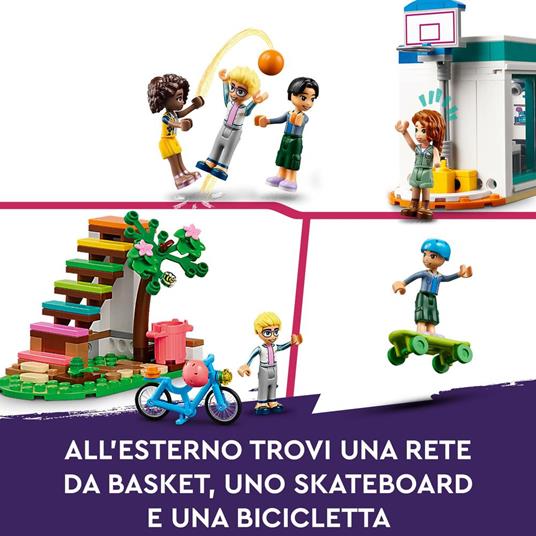 LEGO Friends 41731 La Scuola Internazionale di Heartlake City, Giochi per Bambine e Bambini con 5 Mini Bamboline, Idea Regalo - 10