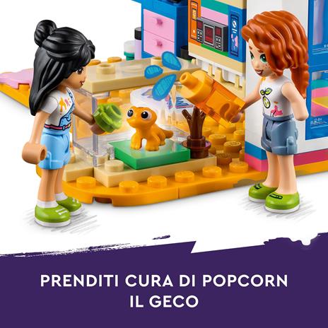 LEGO Friends 41739 La cameretta di Liann, Camera da Letto a Tema Artistico con Mini Bambolina Autumn, Giochi per Bambini 6+ - 5