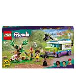LEGO Friends 41749 Furgone della Troupe Televisiva Camion Giocattolo per le Notizie e Salvataggio Animali Regalo per Bambini