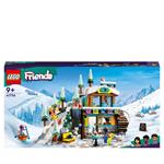 LEGO Friends 41756 Pista da Sci e Baita, Set Sport Invernali con Mini Bamboline, Giochi Bambine e Bambini, Regalo di Natale