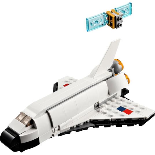 LEGO Creator 31134 Space Shuttle, Set 3 in1 con Astronauta e Astronave Giocattolo, Giochi per Bambini 6+ Idea Regalo Creativa - 7