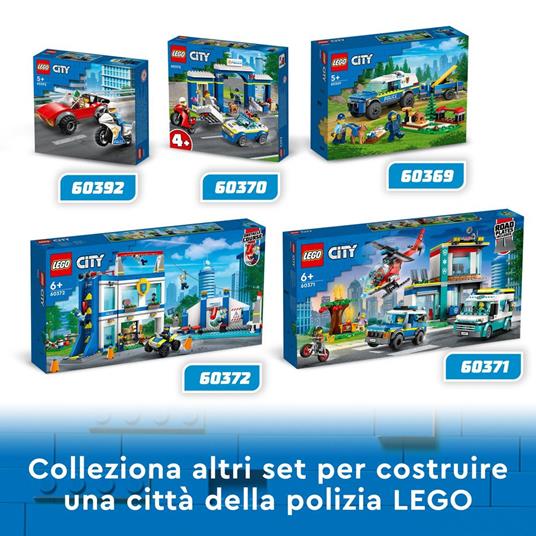 LEGO City 60369 Addestramento Cinofilo Mobile con SUV Macchina Polizia Giocattolo e Rimorchio, 2 Animali, Giochi per Bambini - 10