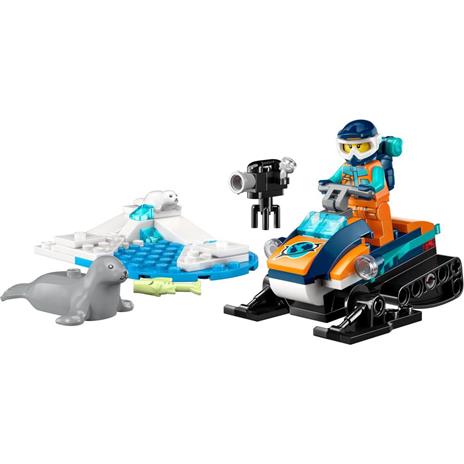 LEGO City 60376 Gatto delle Nevi Artico, Gioco per Bambini 5+ Anni, Costruzioni con Veicolo, Foche e Minifigure, Idea Regalo - 7