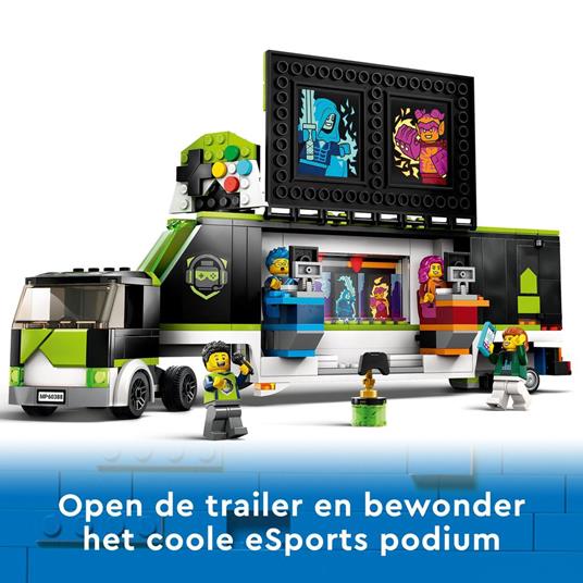 LEGO City 60388 Camion dei Tornei di gioco, Veicolo Giocattolo per i Fan dei Videogiochi e di eSport, Idee Regalo per Bambini - 5