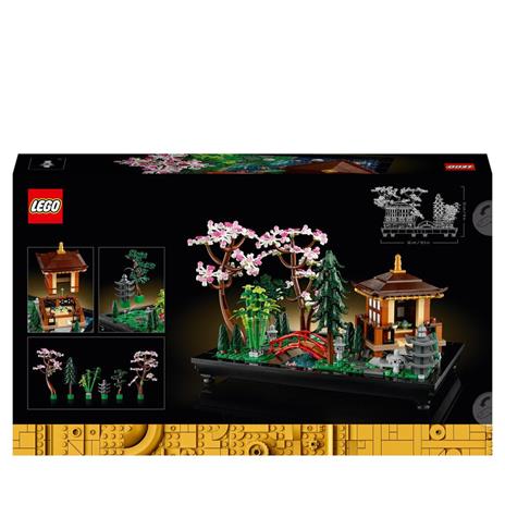 LEGO Icons 10315 Il Giardino Tranquillo, Kit Giardino Botanico Zen per Adulti con Fiori di Loto, Regalo per Donna e Uomo - 8