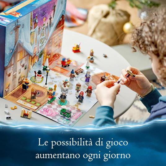 LEGO Harry Potter 76418 Calendario dellAvvento 2023 24 Regali tra cui 18 Mini Costruzioni e 6 Minifigure Giochi per Natale - 6
