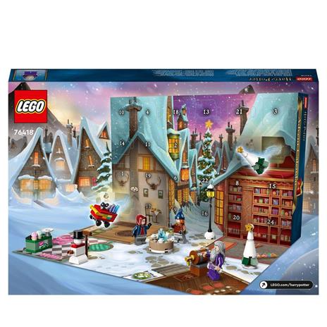 LEGO Harry Potter 76418 Calendario dellAvvento 2023 24 Regali tra cui 18 Mini Costruzioni e 6 Minifigure Giochi per Natale - 8