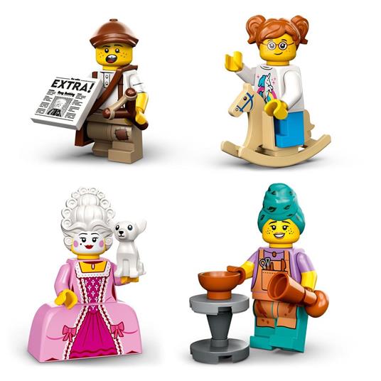LEGO 71037 Minifigures Serie 24 Set Bustine 2023 in Edizione limitata Personaggi da Collezione (1 Figura - Sorpresa Casuale) - 4