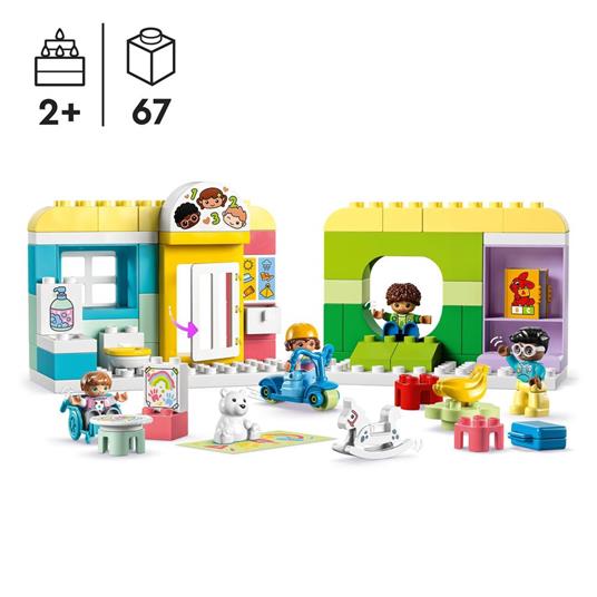 LEGO DUPLO 10992 Divertimento allAsilo Nido, Gioco Educativo per Bambini dai 2 Anni con Mattoncini, Costruzioni e 4 Figure - 3