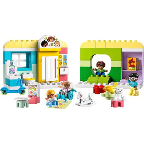 LEGO DUPLO 10992 Divertimento allAsilo Nido, Gioco Educativo per Bambini dai 2 Anni con Mattoncini, Costruzioni e 4 Figure - 7