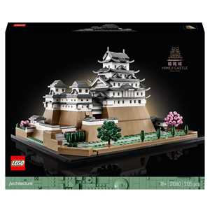 Giocattolo LEGO Architecture 21060 Castello di Himeji Kit Modellismo Adulti Collezione Monumenti Albero Ciliegio in Fiore da Costruire LEGO