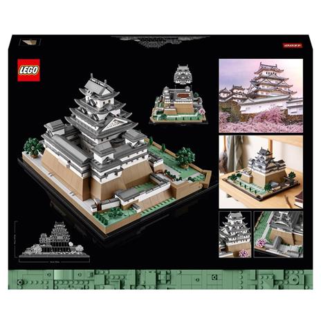 LEGO Architecture 21060 Castello di Himeji Kit Modellismo Adulti Collezione Monumenti Albero Ciliegio in Fiore da Costruire - 8