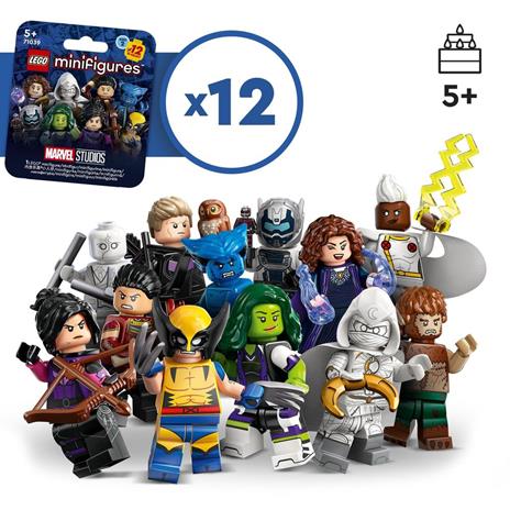 LEGO 71039 Serie Marvel 2 - Minifigures 1 di 12 Personaggi da Collezione in Ogni Bustina dallo Show Disney+ (1 Pezzo a Caso) - 3