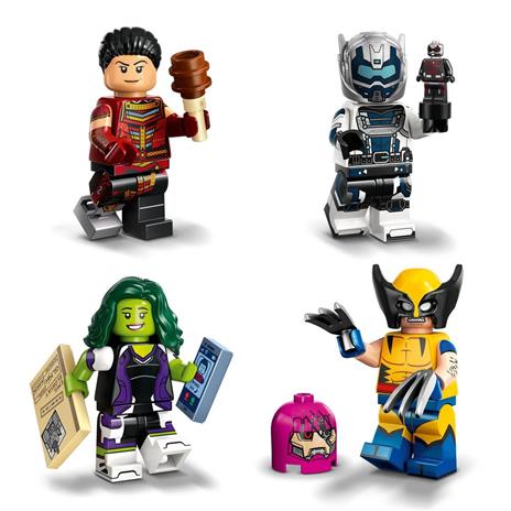 LEGO 71039 Serie Marvel 2 - Minifigures 1 di 12 Personaggi da Collezione in Ogni Bustina dallo Show Disney+ (1 Pezzo a Caso) - 4
