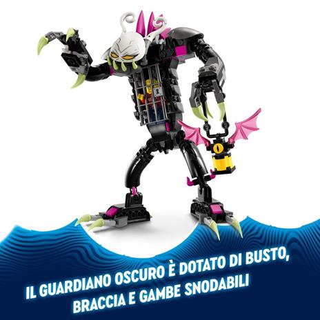 LEGO DREAMZzz 71455 Il Mostro Gabbia Custode Oscuro con Z-Blob Trasformabile in Mini-Aereo Giocattolo o Hoverbike e Minifigure - 5