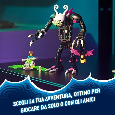 LEGO DREAMZzz 71455 Il Mostro Gabbia Custode Oscuro con Z-Blob Trasformabile in Mini-Aereo Giocattolo o Hoverbike e Minifigure - 6