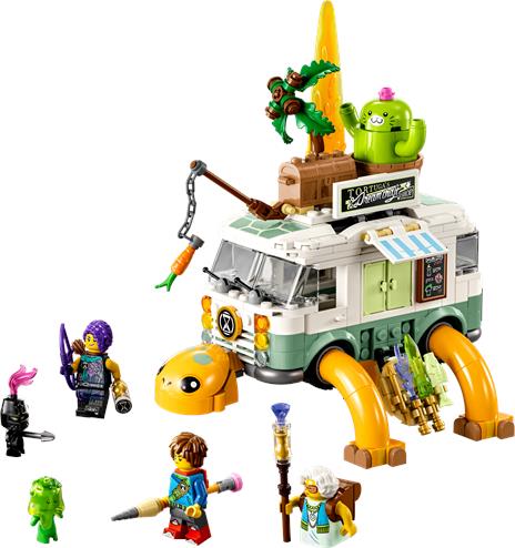 LEGO DREAMZzz 71456 Il Furgone Tartaruga della Signora Castillo, Camper Giocattolo Costruibile in 2 Modi con Figura di Z-Blob - 5