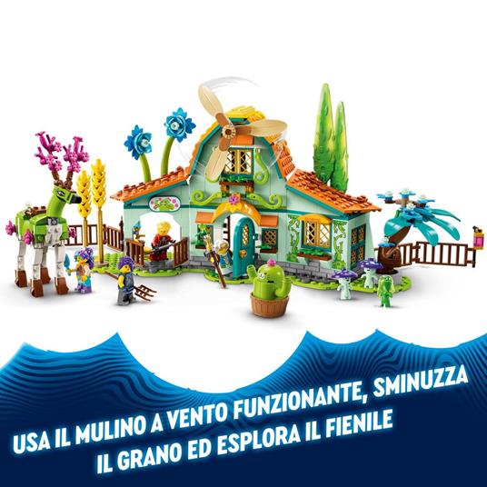 LEGO DREAMZzz 71459 Scuderia delle Creature dei Sogni, Fattoria Giocattolo con Cervo Costruibile in 2 Modi, Animali Fantastici - 3