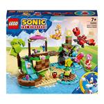 LEGO Sonic the Hedgehog 76992 LIsola del Soccorso Animale di Amy Giocattolo con 6 Personaggi Regalo per Bambini dai 7 Anni