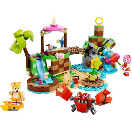 LEGO Sonic the Hedgehog 76992 LIsola del Soccorso Animale di Amy Giocattolo con 6 Personaggi Regalo per Bambini dai 7 Anni - 7