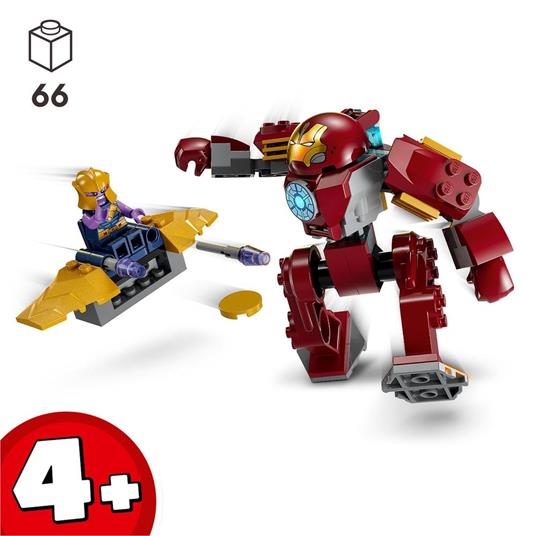 LEGO Marvel 76263 Iron Man Hulkbuster vs. Thanos Gioco per Bambini 4+ Anni  Action Figure con Aereo Giocattolo e 2 Minifigure - LEGO - Marvel - TV &  Movies - Giocattoli