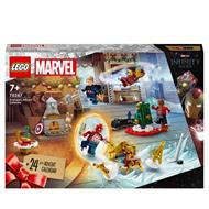 LEGO Marvel 76267 Calendario dellAvvento degli Avengers 2023 con 24 Regali da Supereroi, Regalo di Natale per Bambini