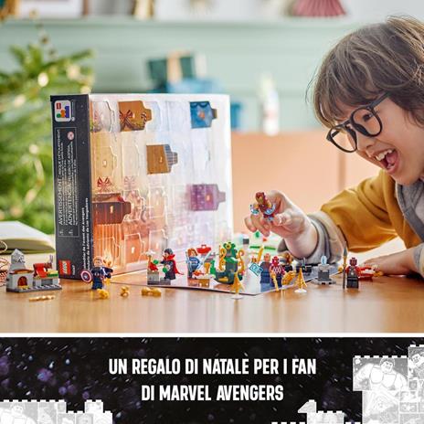 LEGO Marvel 76267 Calendario dellAvvento degli Avengers 2023 con 24 Regali da Supereroi, Regalo di Natale per Bambini - 6