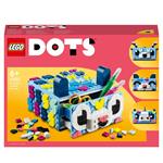 LEGO DOTS 41805 Cassetto degli Animali Creativi, Set Mosaico Portagioie e Tessere Colorate, Giochi per Bambini, Kit Fai da Te