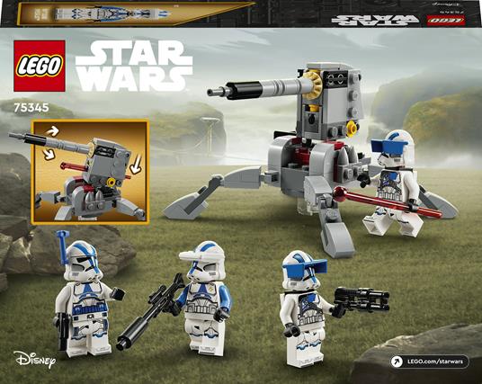 LEGO Star Wars Battle Pack Clone Troopers Legione 501 - 7