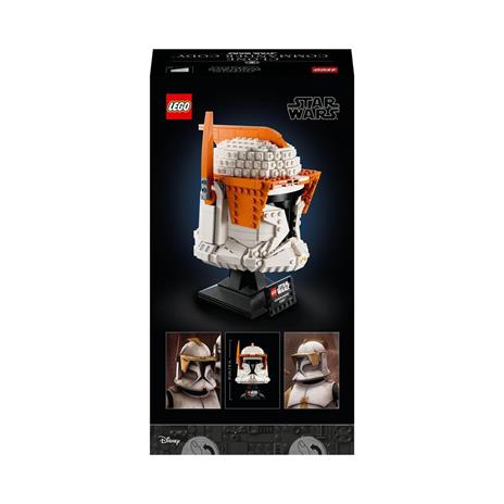 LEGO Star Wars 75350 Casco del Comandante Clone Cody, Serie Caschi 2023, Collezione per Adulti da The Clone Wars, Idea Regalo - 8