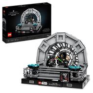 LEGO 75352 Star Wars Diorama Sala del Trono dell’Imperatore, Set Duello Spade Laser, 40° Anniversario del Ritorno dello Jedi